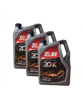 Selenia 20K 10W40 5L OFERTA x3